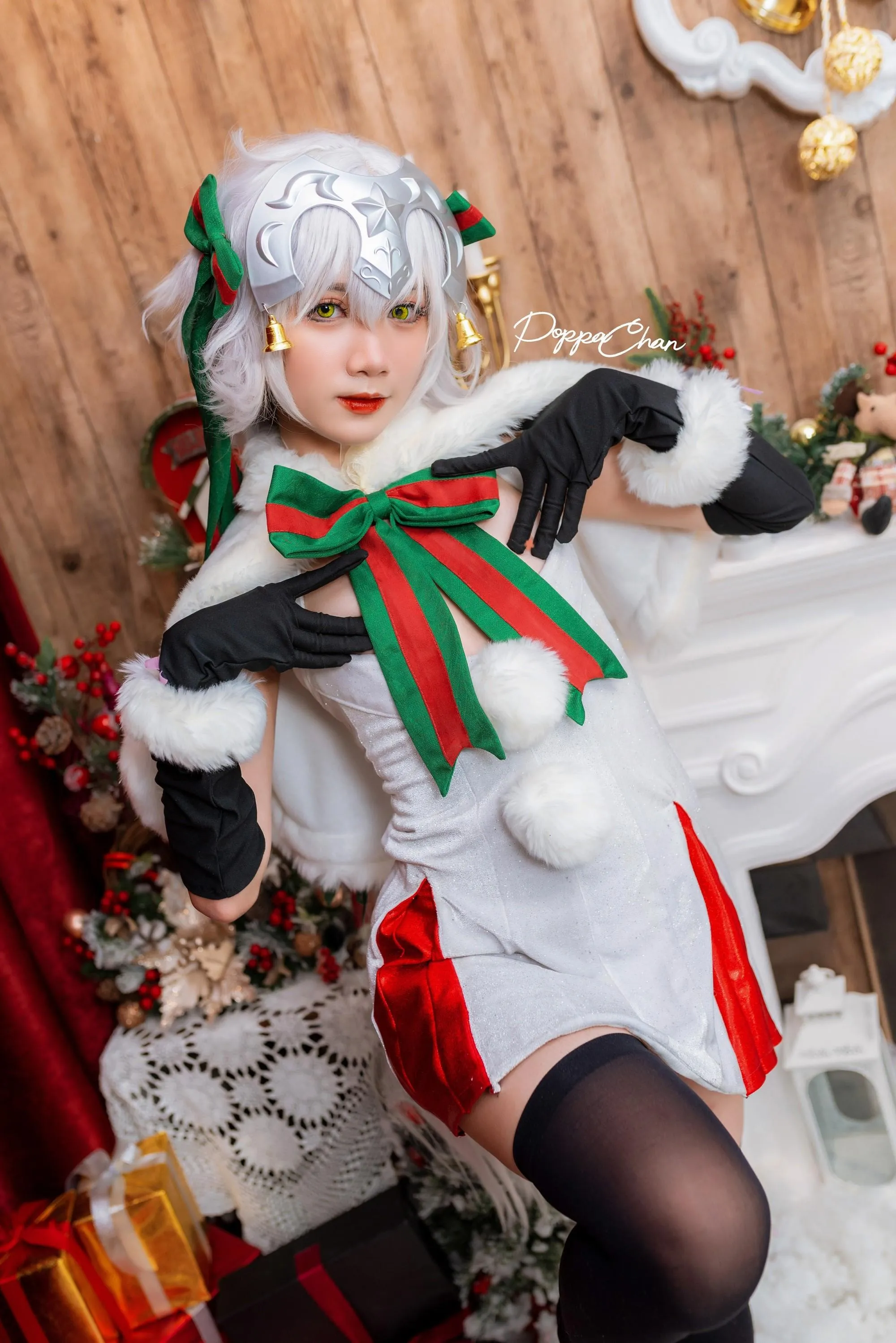 PoppaChan – NO.011 Jeanne Darc Alter Santa Lily [26P]插图8